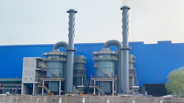 Wet electric and wet dust removal project of Steel slag of Hebei Handan Zhongban Steel Mill
